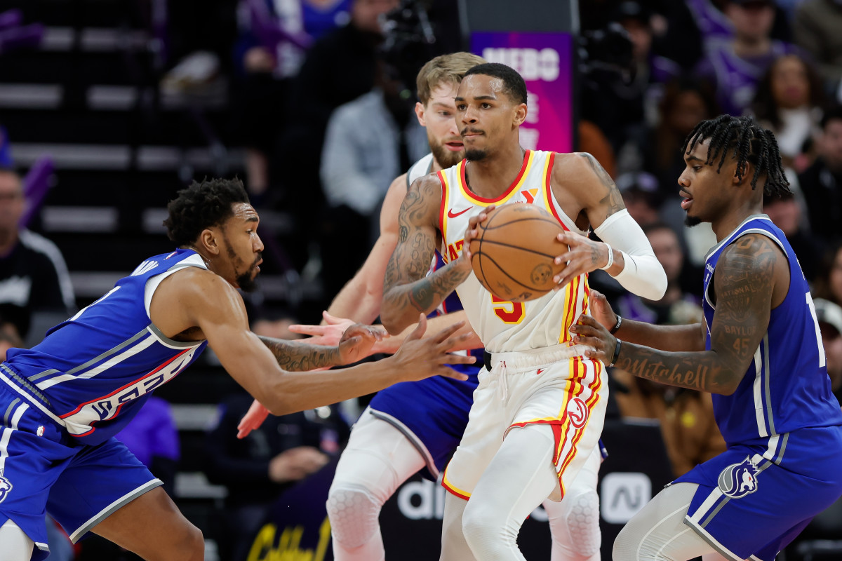 Dejounte Murray vs the Kings